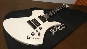 B.C.Rich Mockingbird ST STQ White E-Guitar Free Shipping