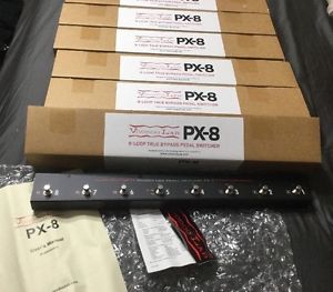 6 Pack New Voodoo Lab Pedal Switcher PX-8 Footpedal Audio Loop Switching