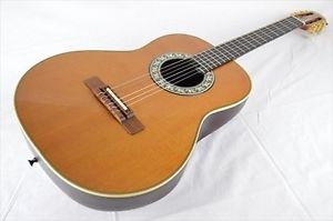 OVATION 1713 CLASSIC USA VG condition w/OHC EMS Shipping Tracking Number