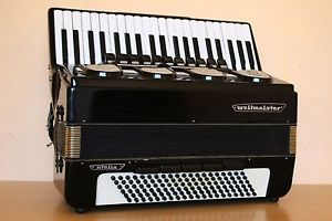 Weltmeister Stella 120 Bass LMMH Accordion Fisarmonica + Case + Free Shipping