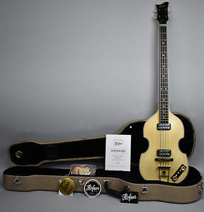 Hofner H500/1 Gold Label Berlin Nussbaum Violin Bass GL-VBB-NB Natural w/OHSC