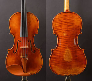 Master Violin ! Identity Copy!Guarneri del Gesu "The Cannon"1743! NO:35