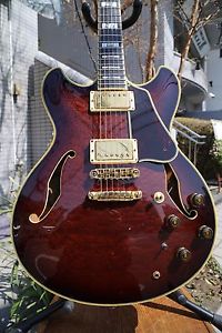 1993 Ibanez AS-200 John Scofield Electric Guitar Japan Free Shipping w/HC