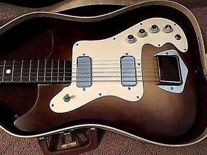 ***THE CLEANEST/RAREST*** VINTAGE 60`s KAY VANGUARD GUITAR 100% ORIGINAL W/OSC