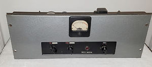 Vintage Presto/Bogen RP-2 Tube Mic Preamp Completely Restored W/RPK-1 Rack Mount