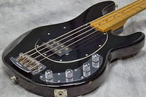 Music Man StingRay4 Black Used Electric Bass Guitar Free Shipping