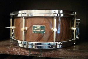 Canopus Zelkova 14" x 6.5" solid snare drum free shipping