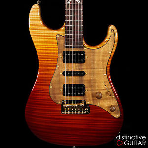 NEW SUHR CUSTOM STANDARD DISTINCTIVE SELECT 1 PIECE FLAME MAPLE DESERT GRADIENT