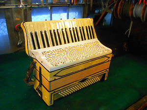Vintage MOTHER OF PEARL Master Switch BEAUTIFUL 1930'S WURLITZER  ACCORDION