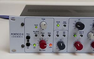 Rupert Neve PORTICO II Channel Strip Mic Pre EQ Compressor — Used, Excellent