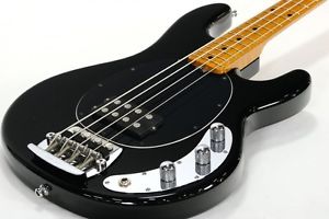 MUSIC MAN Classic StingRay 4 Black Maple Used Electric Bass Guitar Free Shipping