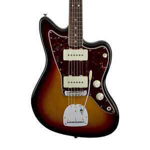 Fender Américain Vintage 65 Jazzmaster, 3-Color Sunburst, ronde-Lam Palissandre