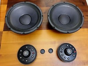 Electro Voice DH1506 HF Driver Pair + EV 12" Electro Voice LF Pair - New, Boxed