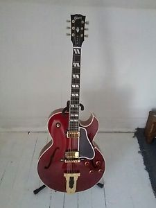 2001 Gibson L4 ces wine red