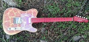 Paisley Telecaster. Uk built. Jenson guitars.