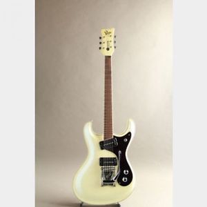 Mosrite Royal' 63 Pearl White guitar FROM JAPAN/512
