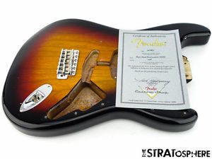 Fender Custom Shop Postmodern NOS Stratocaster BODY+ HARDWARE Strat 3TS Sunburst