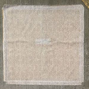 1963 Marshall 4+12 Metal Badge , Block Logo , RS Grill Cloth