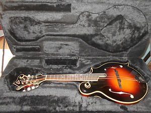 The Loar LM-600-VS F-Style Mandolin, Sunburst w/ Case