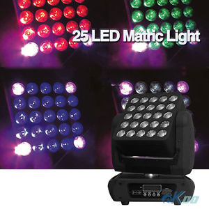12WX25 LED Matric Light Moving Head DJ Club Stage lighting American