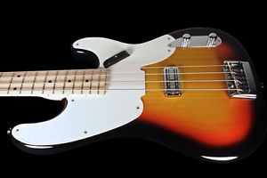2013 FENDER PRECISION CUSTOM SHOP PRO NOS 4 STRING P BASS ~ 3-TONE SUNBURST