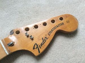 1973 Vintage Fender USA Maple Stratocaster Neck Strat Real Wear Condition 73