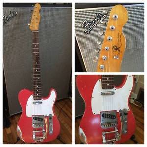 Rittenhouse USA Custom Relic T Model Telecaster Bigsby Tremelo Electric Guitar
