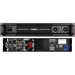 QSC PL340 Powerlight 3 Series Power Amplifier PL 340 4000w Lightweight Chassis