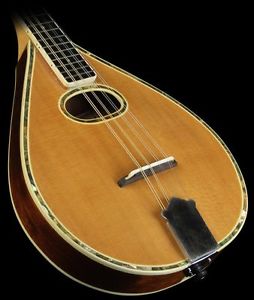 Mancuso Teardrop Style Mandolin w/ Ebony Fretboard Natural