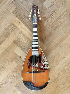 Mandolin RAFFAELE CALACE, NAPOLI 1923 mandolino antico old alte mandoline