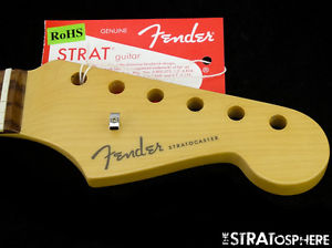 2016 American Fender ELITE Stratocaster Strat NECK USA Compound Radius Rosewood