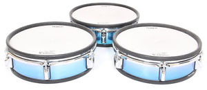 3x Roland PD-120 Blue 12" Mesh Dual Trigger Electronic Drum Pads