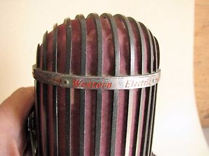 VINTAGE WESTERN ELECTRIC ALTEC 639A BIRDCAGE RIBBON MICROPHONE
