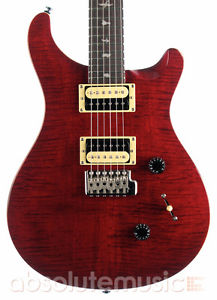 PRS SE Custom 24 Electric Guitar, Scarlet Red (NEW)