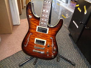 used Schecter Diamond Series C-1 E/A semihollowbody electric guitar