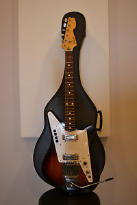 Galanti Grand Prix Electric Guitar Made in Italy 1960's w/case