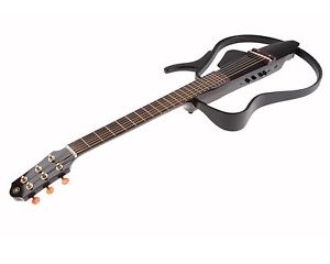 YAMAHA Silent Guitar SLG 110S BM Black Metallic Steet Strings, gebraucht