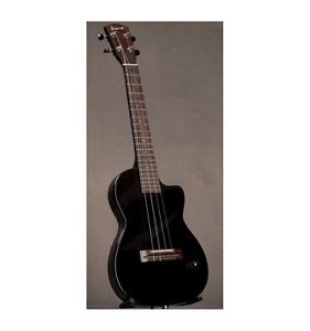 Ukulele Pono TE-SB Deluxe Thinbody Electric noir (+ étui)
