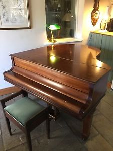 Baby Grand Piano with stool Collard & Collard
