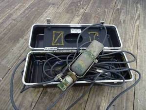 VINTAGE SONY C-37P CONDENSER MICROPHONE WITH CARRYING CASE BAD CONDITION