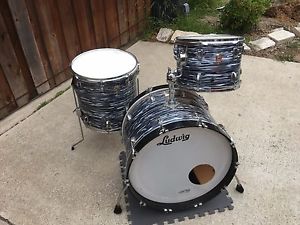 1990's Ludwig Black Oyster Pearl Drum Set-  Great Player!!
