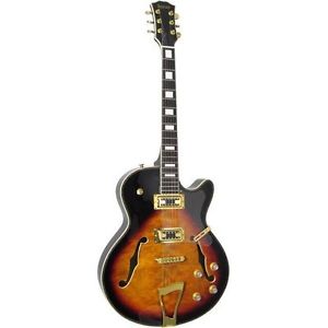 Ashbury GR54058 Ag-175 Chitarra Jazz, Naturale