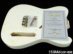 Fender USA Custom Shop Postmodern Relic Telecaster BODY+HARDWARE Tele OlympicWht