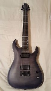 Schecter Keith Merrow KM-7 TransBlack Burst 7-String Guitar