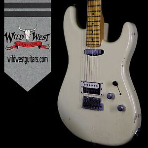 Fender Custom Shop 2016 Limited Relic H/S Stratocaster Guitar Aged Vintage White