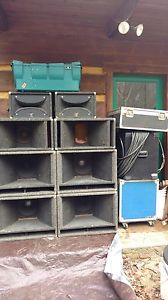 JBL & ev loaded speakers ,100amp box,