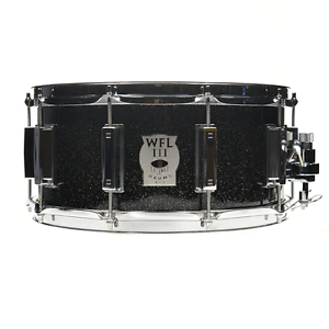 WFL III 6.5x14 Black Sparkle Snare Drum