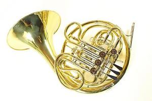 Reynolds Contempora Double French Horn Yellow Brass Kruspe Wrap NICE QuinnTheEsk