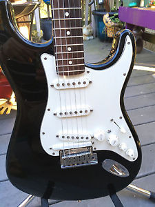 Fender American Standard VG Stratocaster 2007 Black (USA Made) w/OHSC