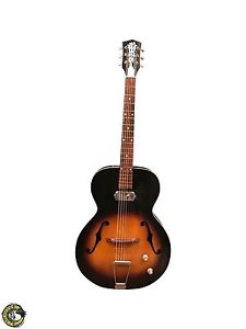 1960's Old Kraftsman Jazzbox Guitar With Original Chipboard Case